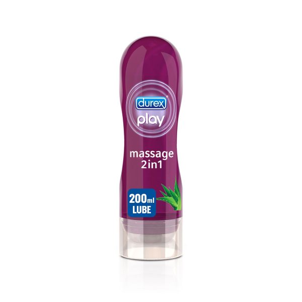 DUREX MASSAGE 2 IN 1 GEL 200ML ALOEVERA
