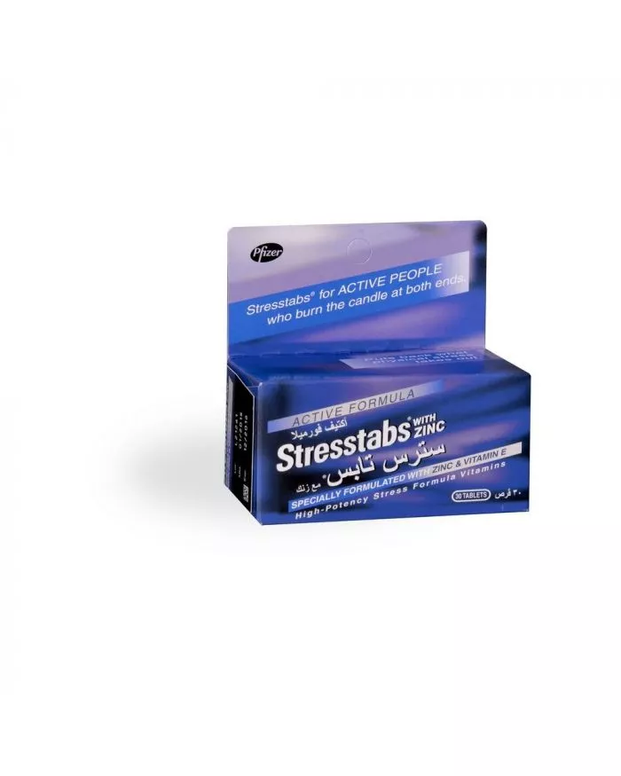 STRESS TAB 600 WITH ZINC 30'S
