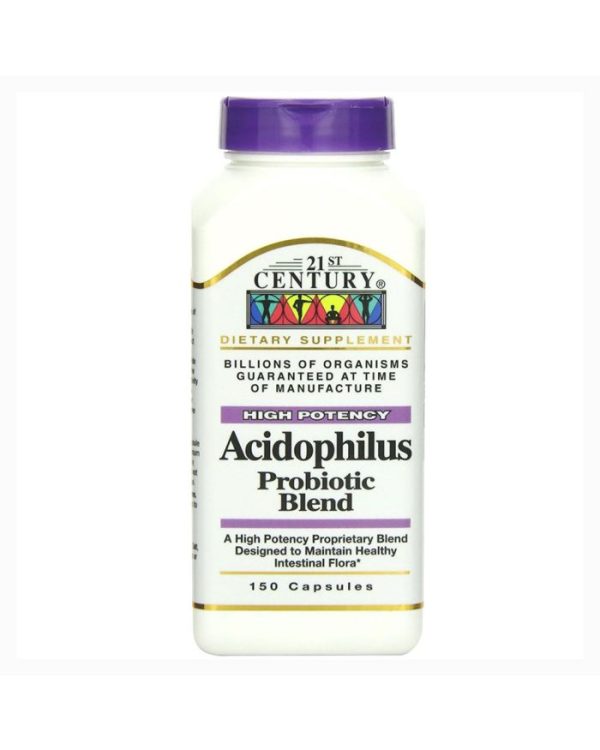 21ST ACIDOPHILUS PROBIOTIC BLEND-150CAPS