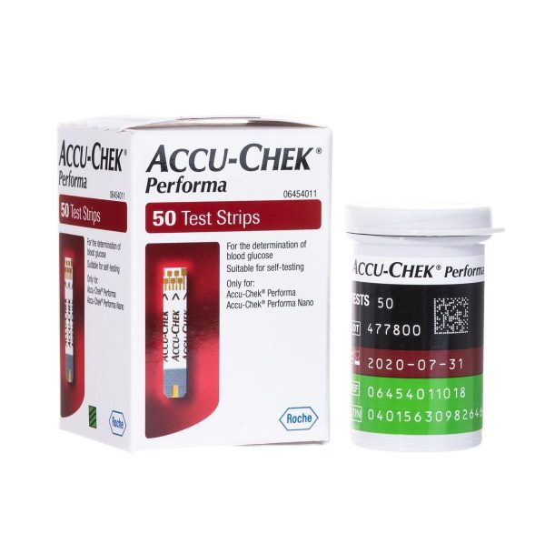 ACCU-CHEK PERFORMA BG TEST STRIPS 50S