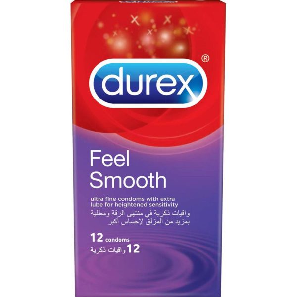 DUREX ELITE / FEEL SMOOTH CONDOM 12'S