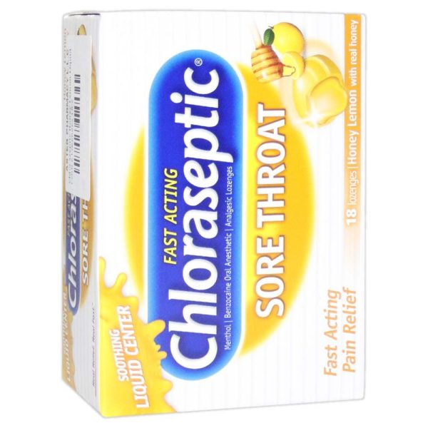 CHLORASEPTIC CITRUS 18's
