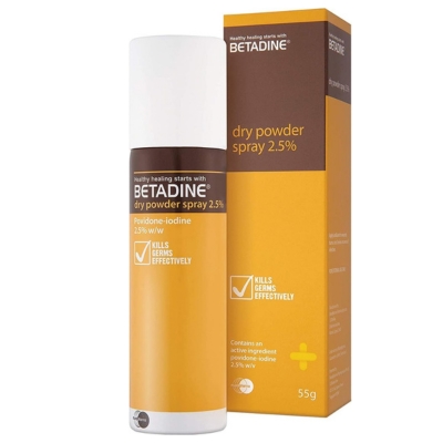 BETADINE DRY POWDER SPRAY