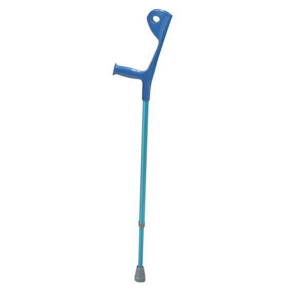 ForeArm crutches Euro-Blue