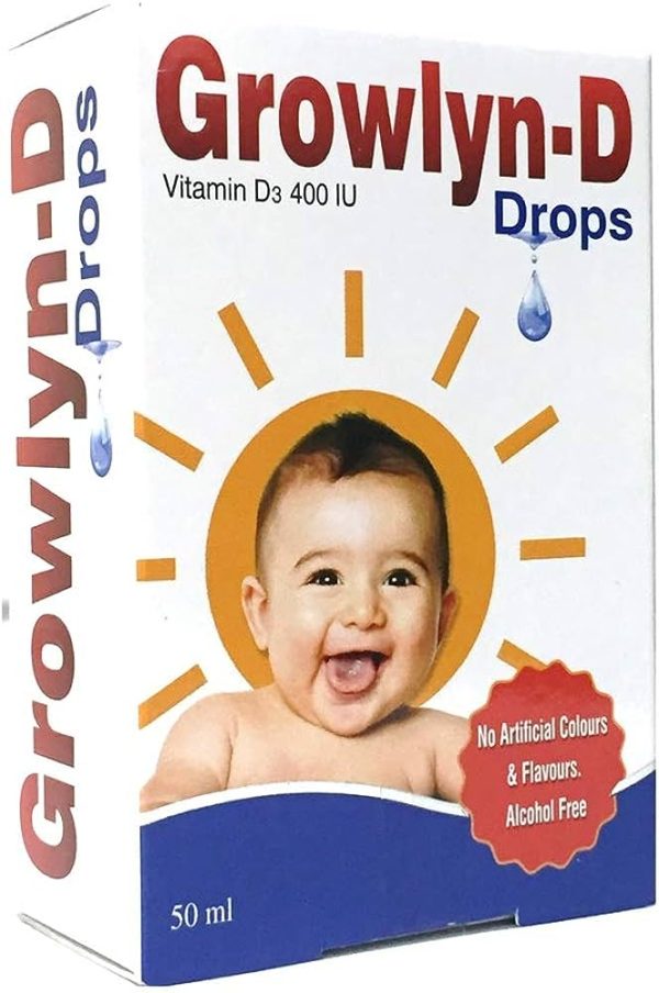 GROWLYN - D 50ML (DROPS) VITD3 400IU