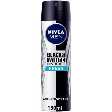 NIVEA MEN DEO B&W FRSH 150ML