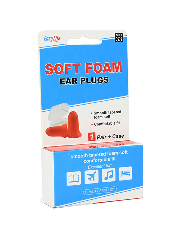 CARE WELL SOFT FOAM EAR PLUG 1 PAIR