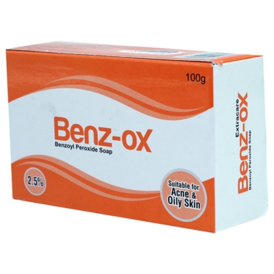 BENZ-OX (BENZOYL PEROXIDE SOAP) 100GM