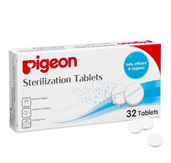 26386 PIGEON STERILIZING TABLETS 32PCS/PACK