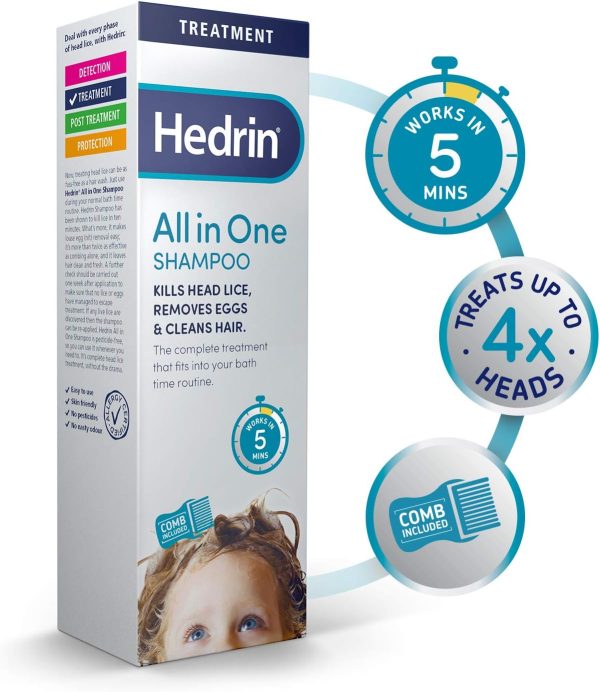 HEDRIN SHAMPOO 200ML