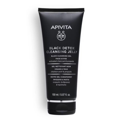 Apivita Black Detox Cleanser 150 mL