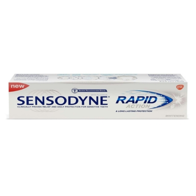 Sensodine Rapid Action Whitening 75 mL