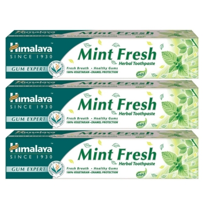 Himalaya T/Paste Mint Fresh Herbal 3X100 mL