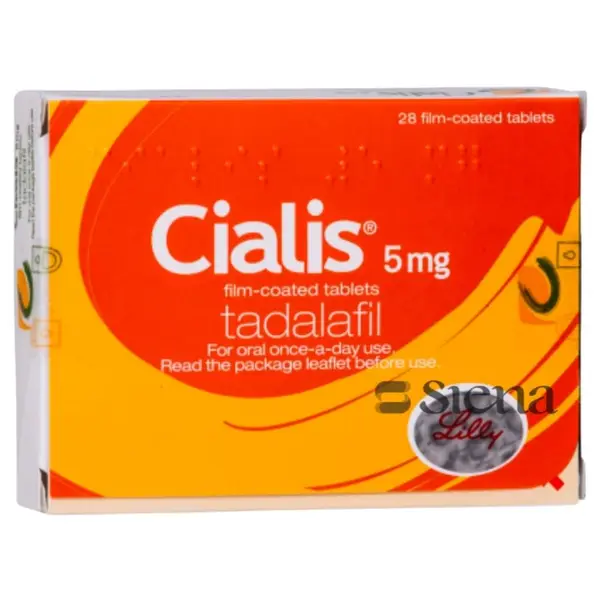 CIALIS 5 MG 28 TABLETS RX