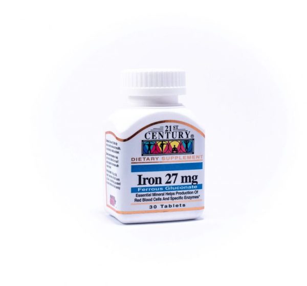 21st IRON 27MG TAB 30'S