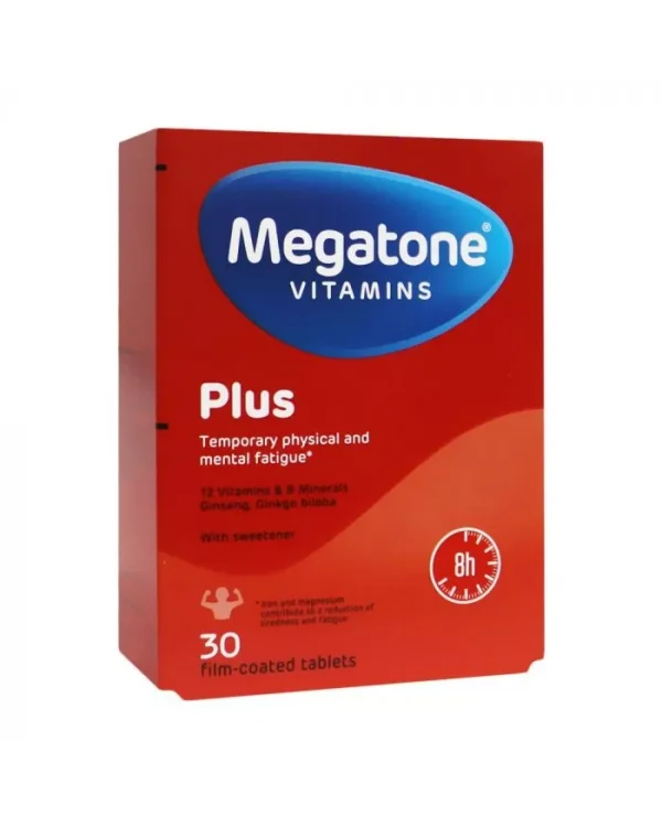 MEGATONE PLUS VITAMINS TAB 30'S