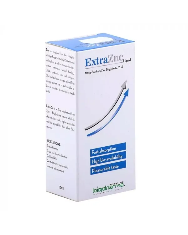 EXTRAZINC 50MG/5ML LIQ 50ML – Safe Life Pharmacy