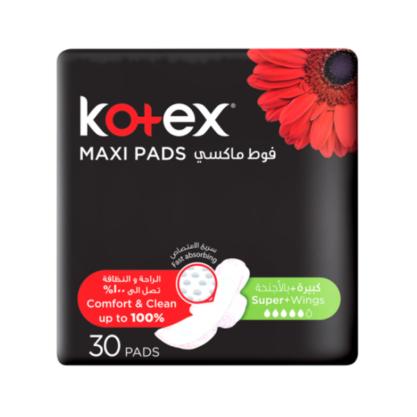 KOTEX MAXI SLIM SUPR 30S