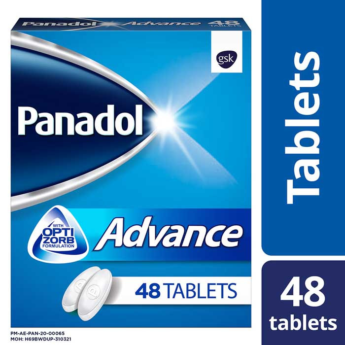 PANADOL ADVANCE 48'S