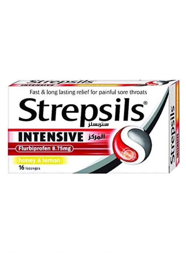 STREPSILS INTENSIVE H/L LOZENGES 16'S
