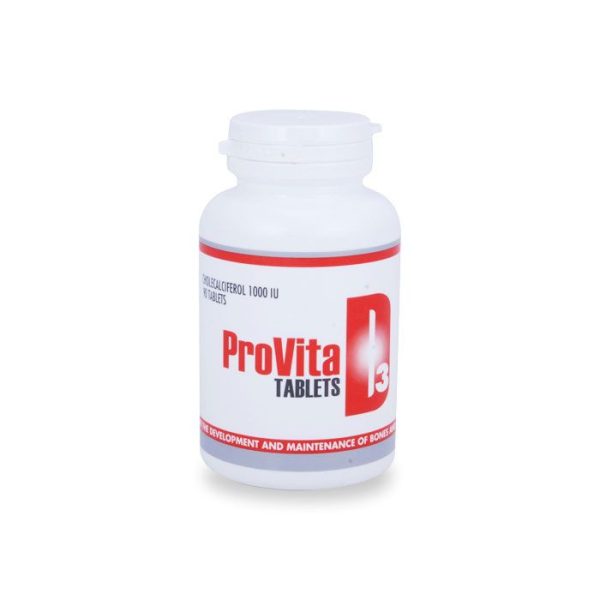 PROVITA D3 (VIT-D3 1000IU) TABLET 90'S