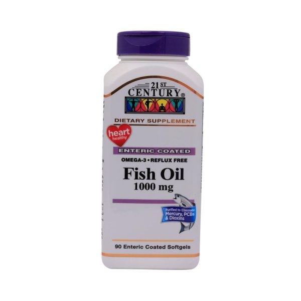 21st OMEGA-3 FISH OIL 1000MG 90's