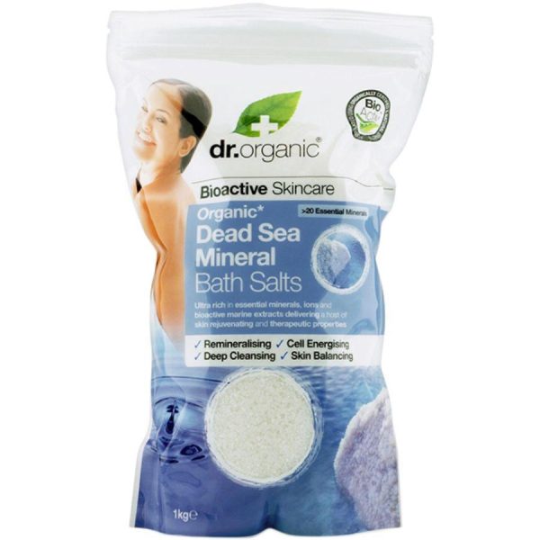 DR.ORGANIC D/O DEAD SEA MINERALS BATH SALTS 1KG