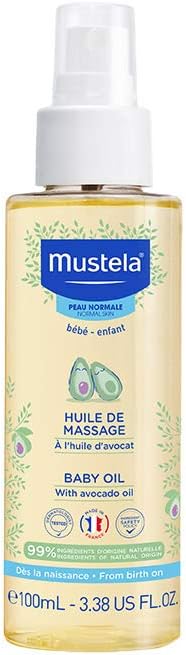 MUSTELA BABY MASSAGE OIL 100ML
