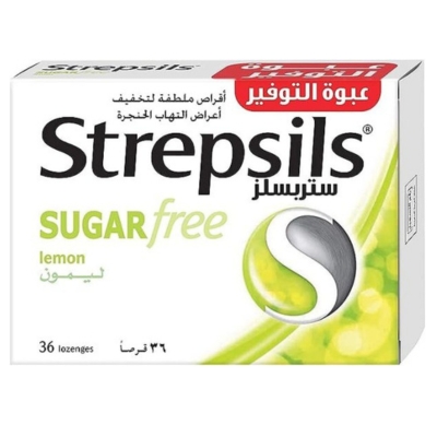 STREPSILS LEMON SF LOZENGES 36'S