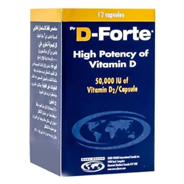 D-FORTE 50,000IU CAPSULE-12'S