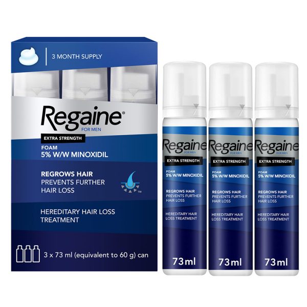 REGAINE MEN FOAM 5% 60'S TRIPLE PACK