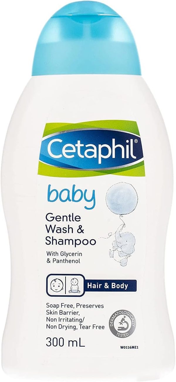 CETAPHIL BABY GNTL WASH & SHMP 300ML