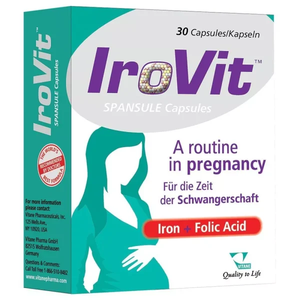 IROVIT CAP 30's