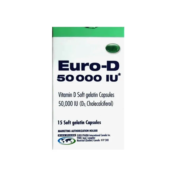 EURO D 50,000 IU CAP 15,S
