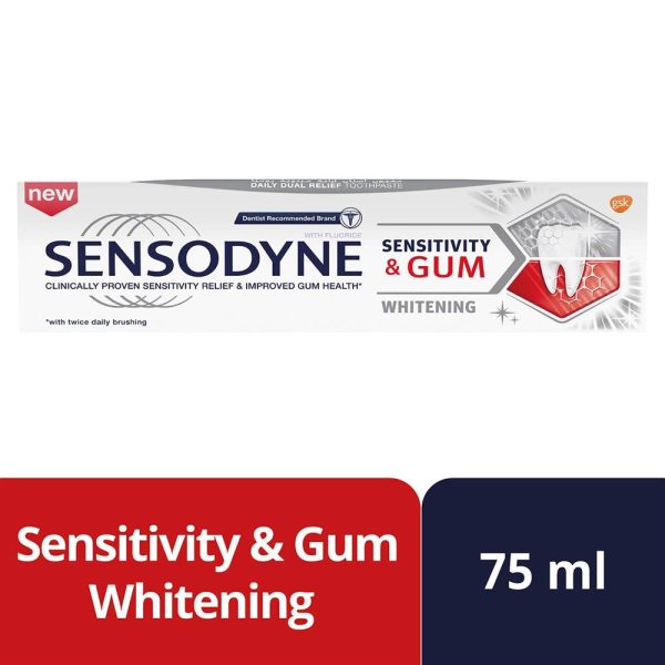 SENS T/P SENS & GUM WHIT 75ML
