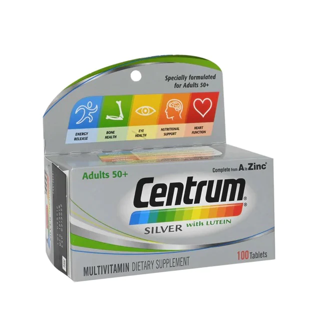 CENTRUM SILVER 100'S