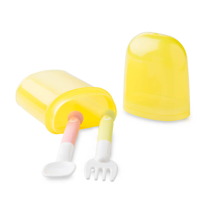 PIGEON WEANING SPOON & FORK SET