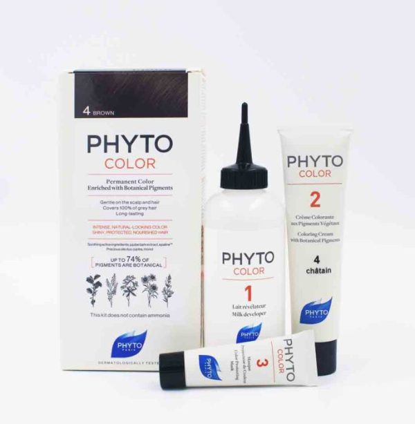 PHYTOCOLOR 4 BROWN KIT