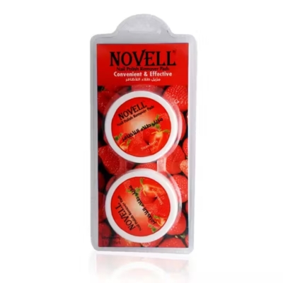 Novell Nail Polish Rmvr Strawberry 1*64